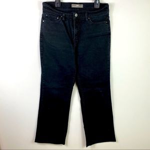 Levi’s Perfectly Slimming Bootcut Black Jeans, 10